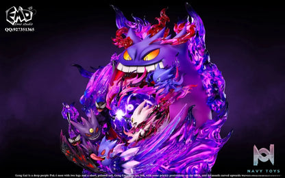 Emo Studio - Pokemon Emo Graduation Model 1 Gengar resin statue Navy Toys anime figure