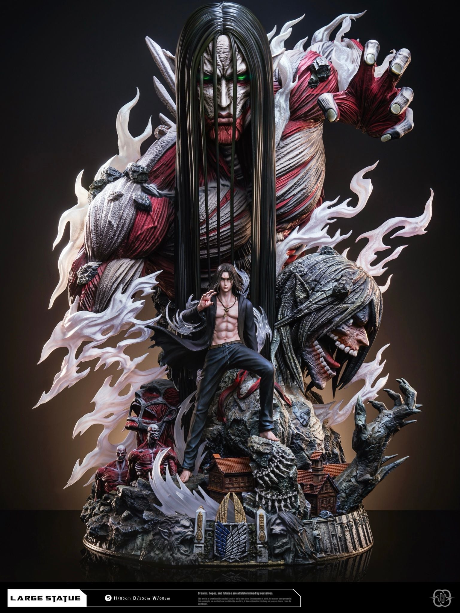 Eren Yeager - Attack On Titan - Hertz Studio resin statue Hertz studio anime figure