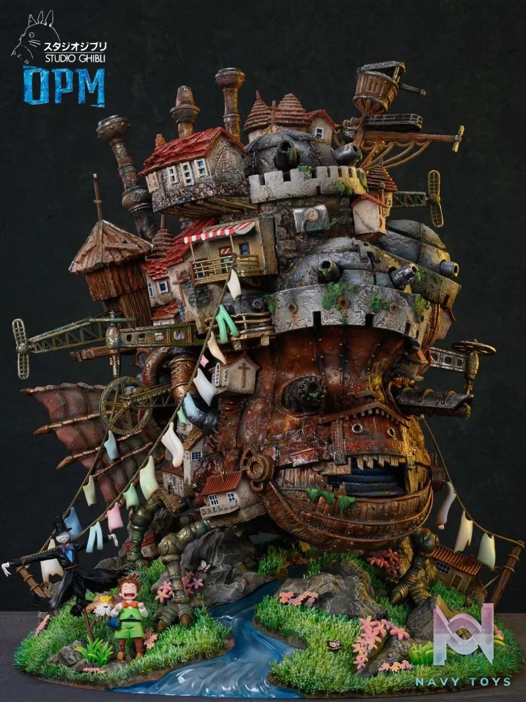 Howl’s Moving Castle - Ghibli - OPM Studio resin statue opm studio anime figure