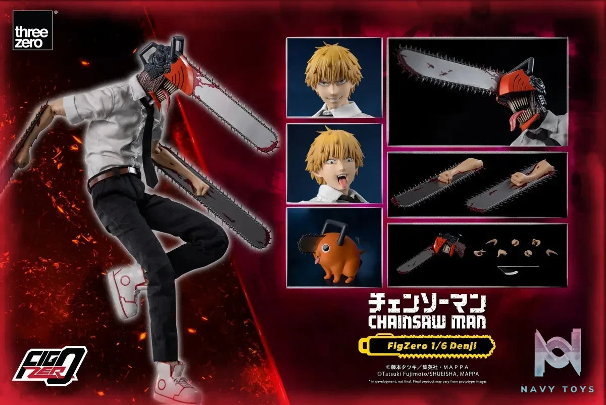 Threezero – CHAINSAW MAN FigZero 1/6 Denji 3Z04070M0 (Licensed)