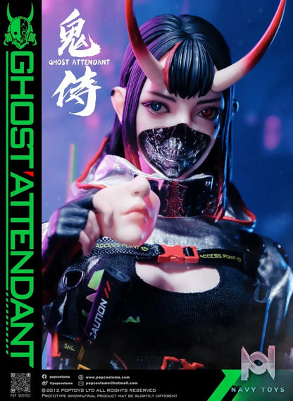POP COSTUME Studio – Ghost Attendant 1/6 Action Figure GS-001 2.0 (Licensed)