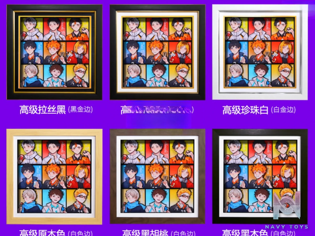 Yu Zhi Jiang Studio – Haikyu!! Multiple Characters Series #01 3D Decorative Painting Haikyu!!