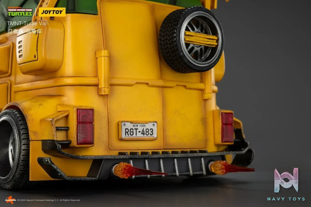 JOYTOY – 1/18 TMNT-Turtle Van X Roadkill Rodney JT02540 JT02557 (Licensed)