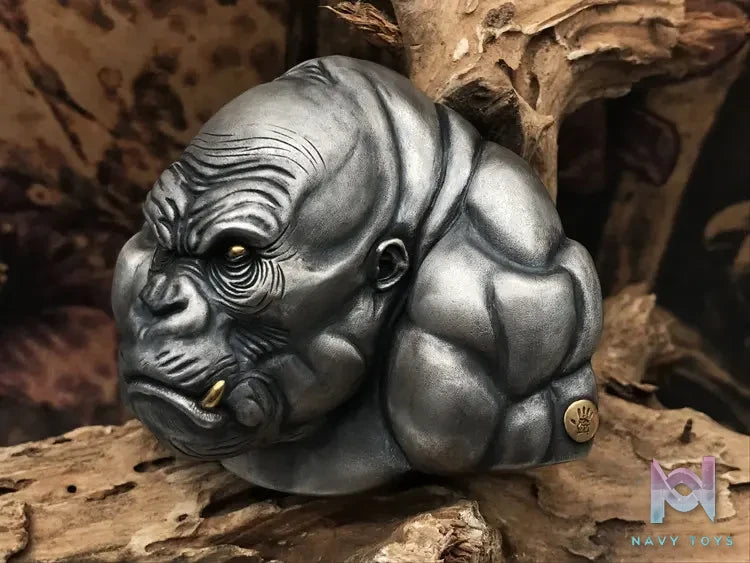 Shou Jiang Studio – Custom Original Design King Kong Men’s Belt Buckle Original