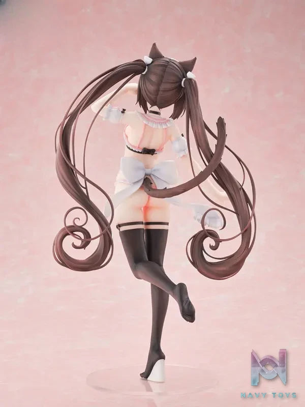 Orchid Seed – Nekopara Vanilla X Chocola Micro Bikini Maid 1/5.5 Complete Figure (Licensed)