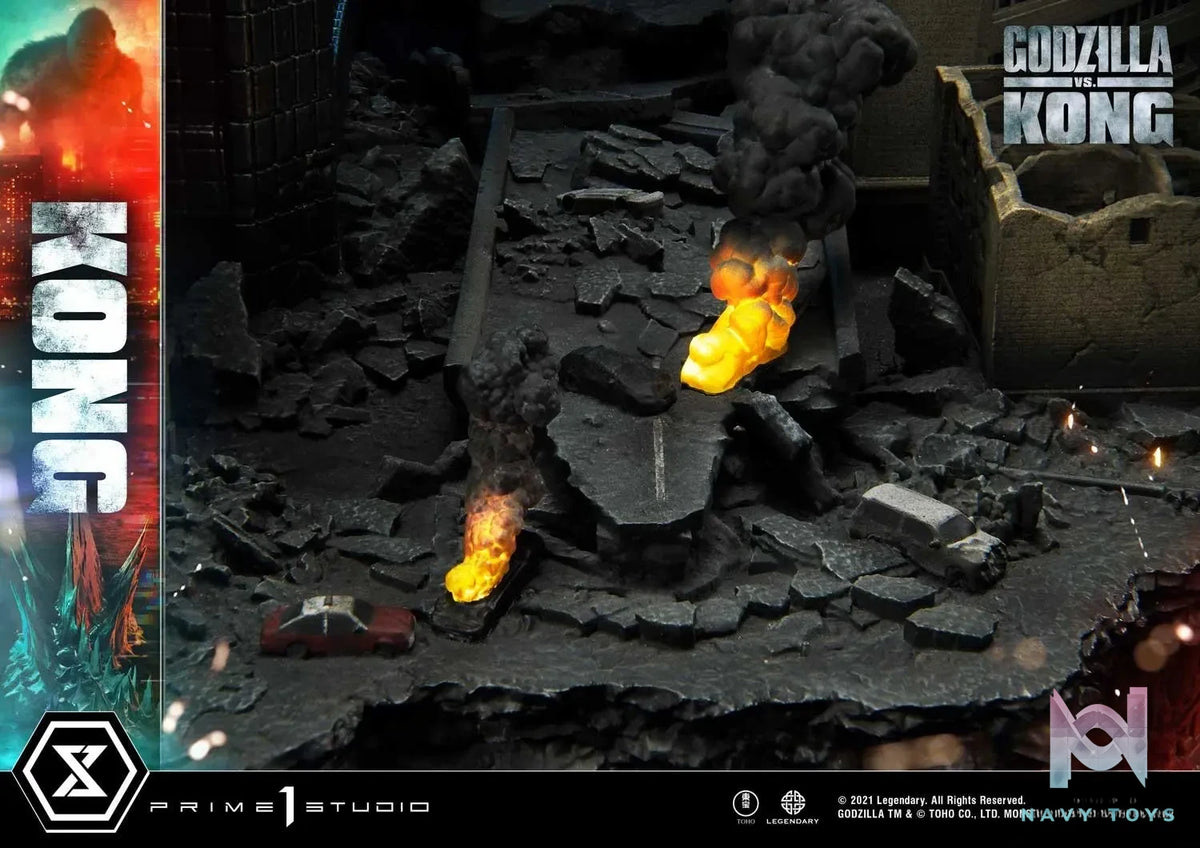 Prime 1 Studio – Ultimate Diorama Masterline Godzilla vs Kong Kong Final Battle UDMGVK-02 (Licensed)