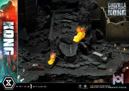 Prime 1 Studio – Ultimate Diorama Masterline Godzilla vs Kong Kong Final Battle UDMGVK-02 (Licensed)