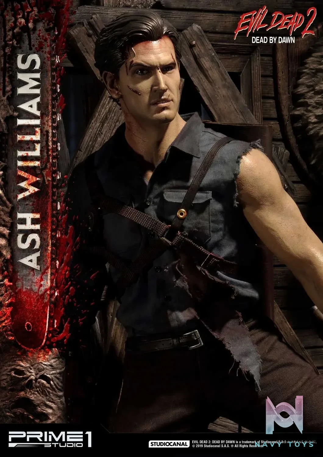 Prime 1 Studio – Museum Masterline Evil Dead 2: Dead By Dawn (Film) Ash Williams MMED2-01 MMED2-01EX MMED2-01EXS (Licensed)