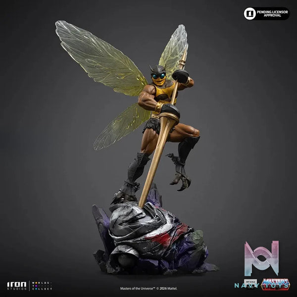 Iron Studio – Buzz-Off Masters of the Universe Art Scale 1/10 Statue HEMAN139526-10 (Licensed)