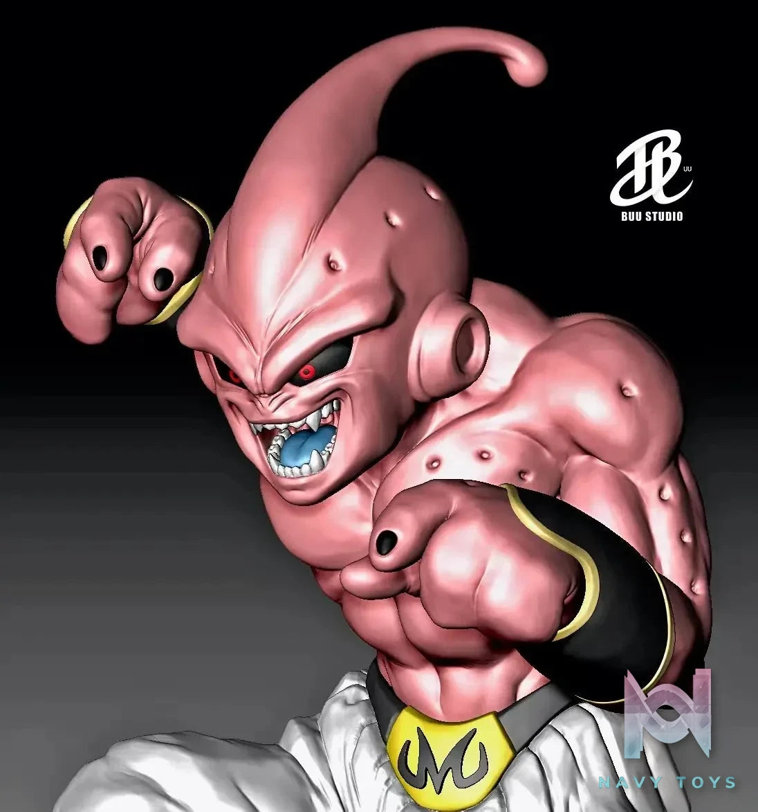 Buu Studio - Dragon Ball Kid Buu resin statue Navy Toys anime figure