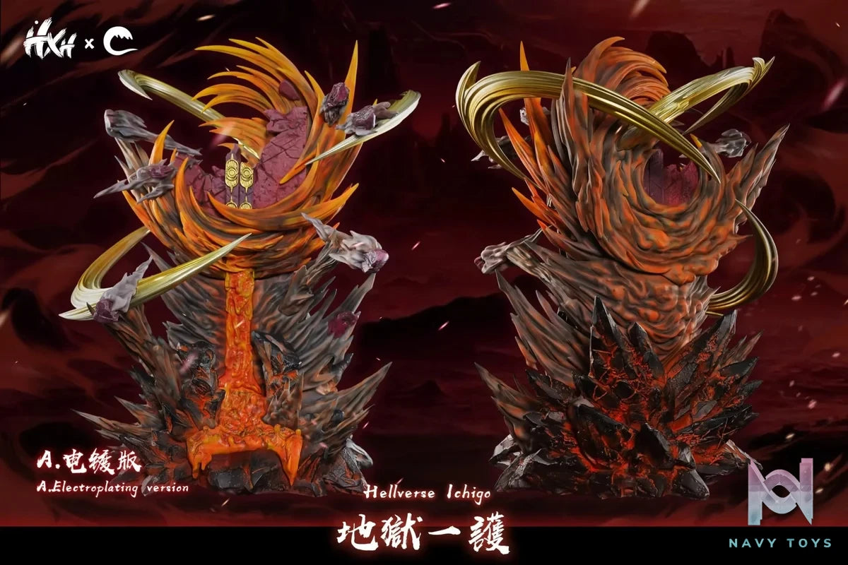 CHENG Studio - Hell arc Ichigo Kurosaki BLEACH resin statue Navy Toys anime figure