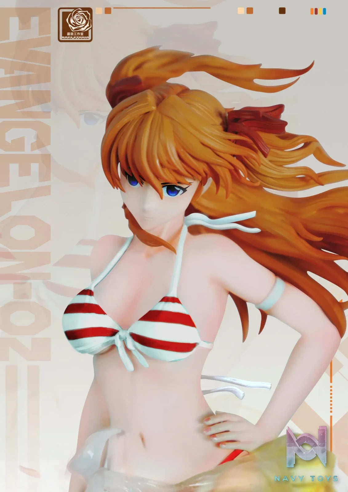 Rose Studio – Neon Genesis Evangelion Eva Summer Resonance Series Asuka Swimsuit