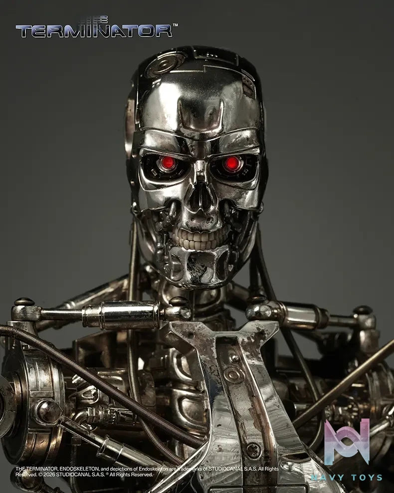 INART – T-800 Endoskeleton 1/6 Scale Collectible Action Figure Ag A036 (Licensed)
