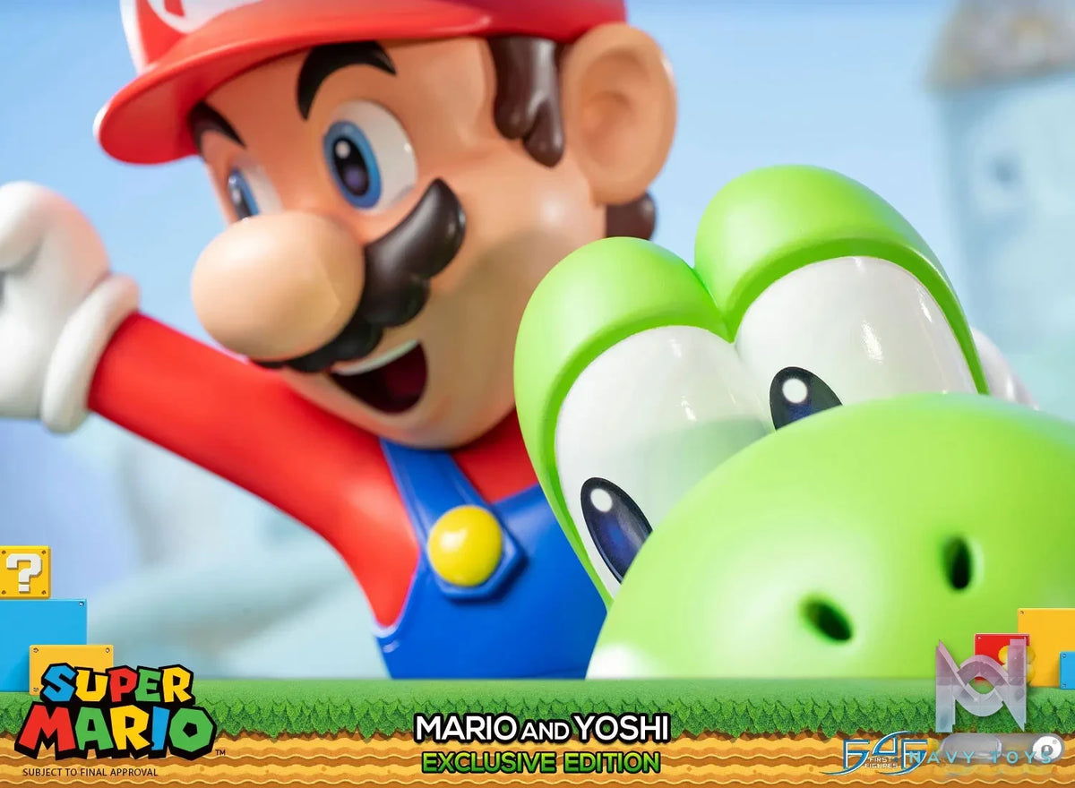 First 4 Figures – Super Mario – Mario and Yoshi SMMAYST SMMAYEX (Licensed)