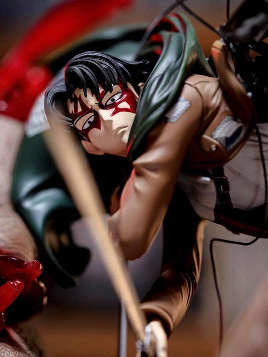 Levi Ackerman - Attack on Titan - Kitsune Statue resin statue Kitsune Statue Studio anime figure