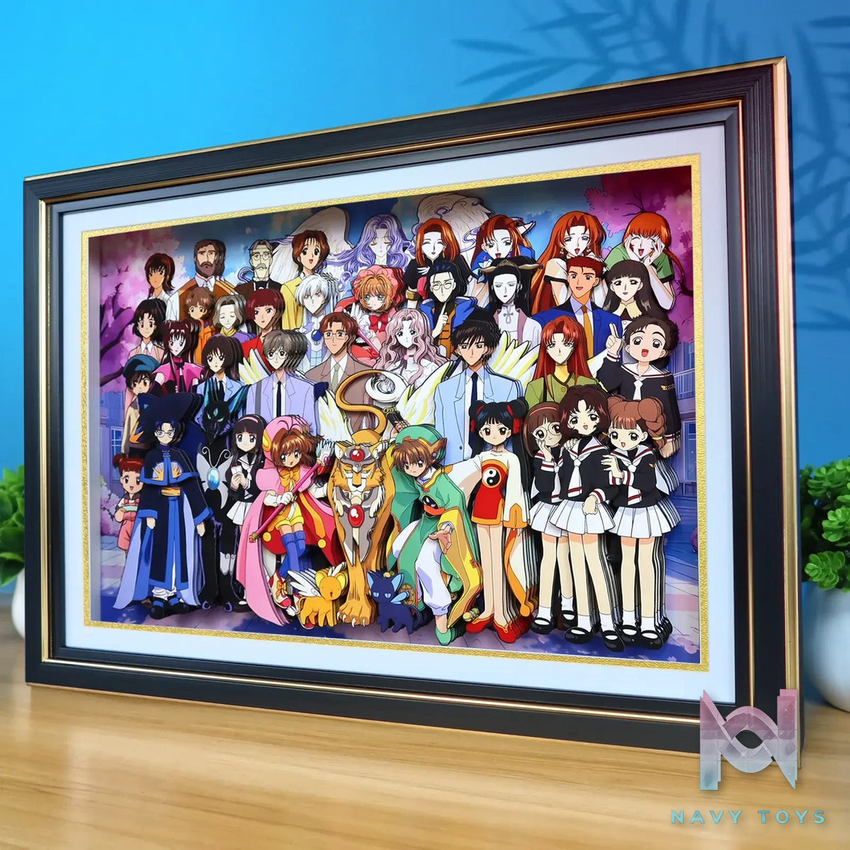 KALA HOME Studio – Cardcaptor Sakura Multiple Characters #05 3D Decorative Painting Cardcaptor Sakura