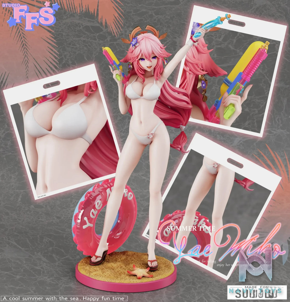 FFS Studio – Genshin Impact Swimwear Series Raiden Shogun & Yae Miko