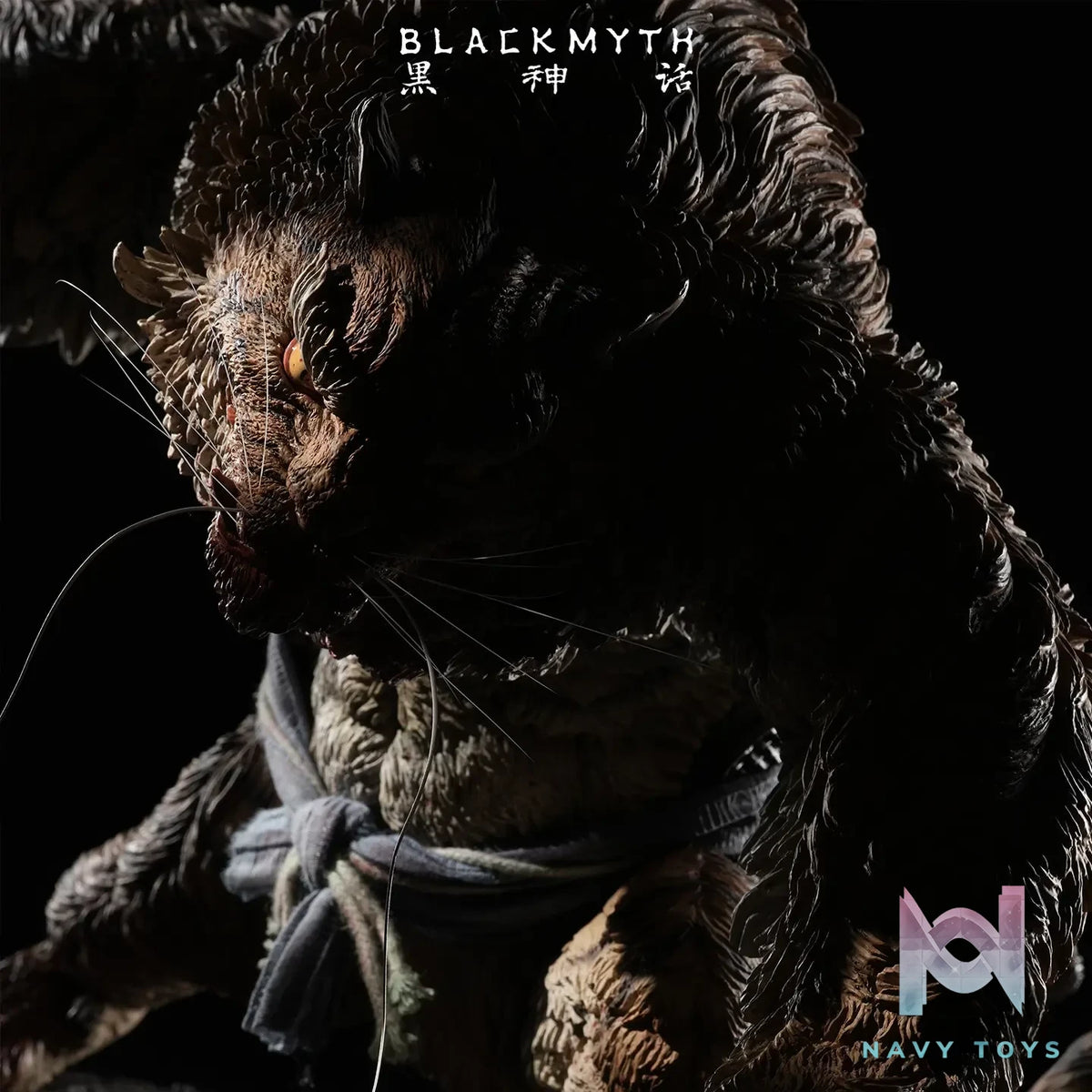 Game Science – Black Myth: Wukong 1/4 Scale Full-Body Statue Collectible Tiger Vanguard (Licensed)