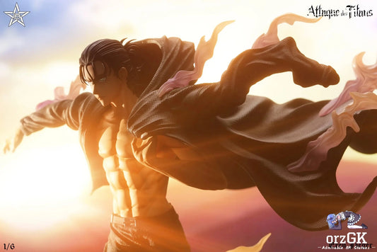 Craftsman Studio - Eren Clothing Attack on Titan resin statue Navy Toys anime figure