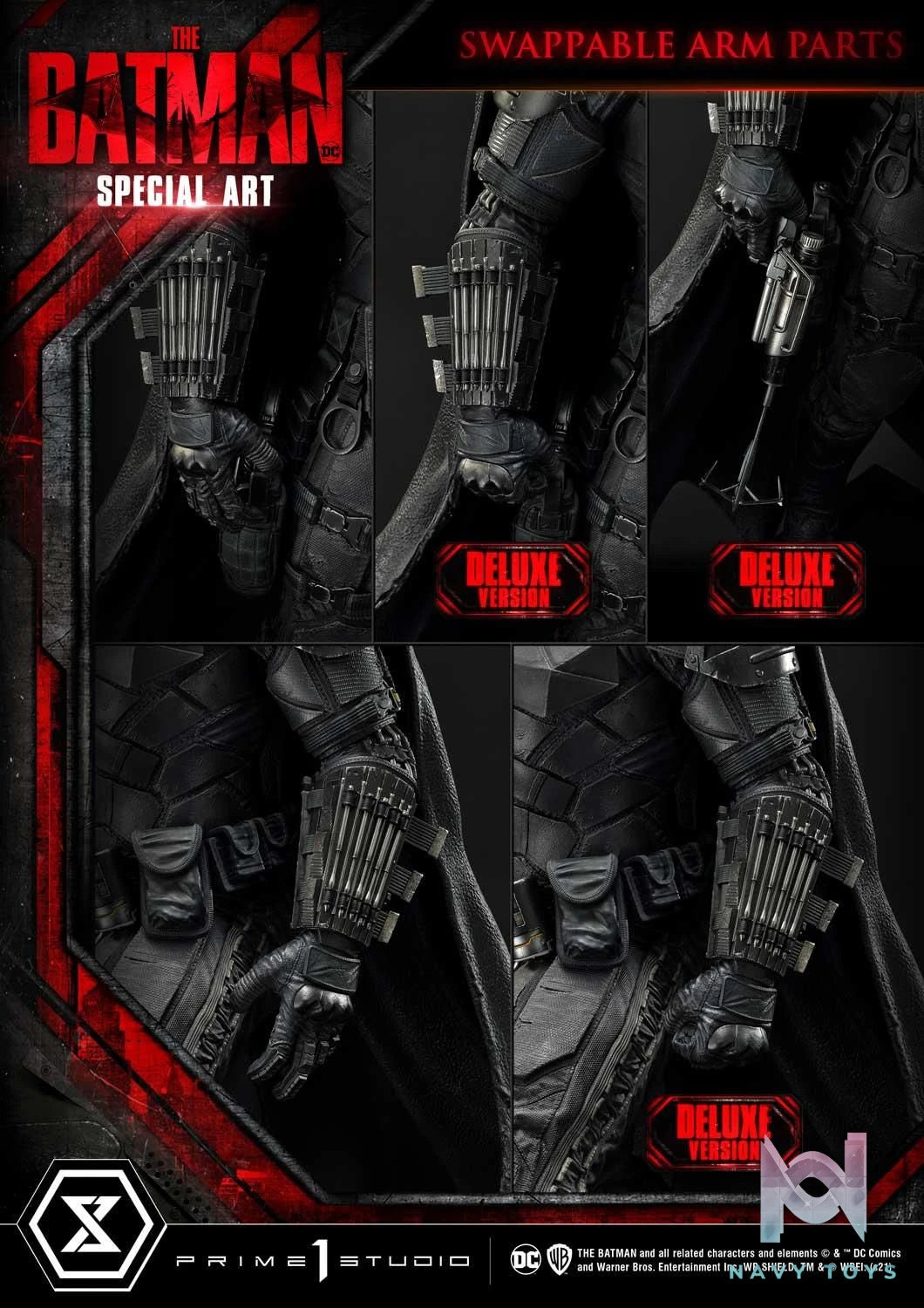 The Batman - Prime 1 Studio (MMTBM - 01; MMTBM - 02LM) resin statue Prime 1 Studio anime figure
