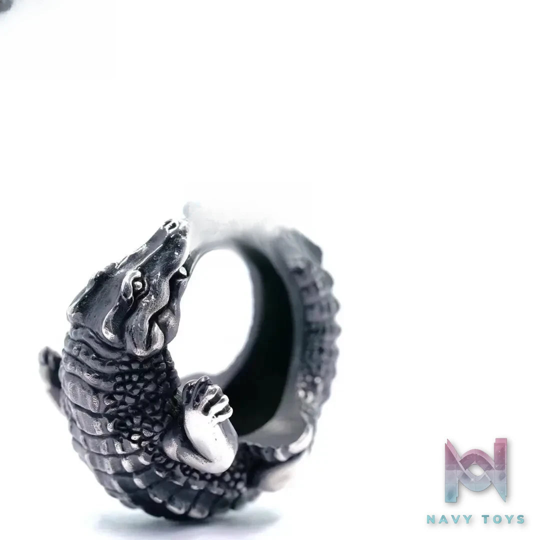Raven Studio (silver jewelry) – Original Exclusive Design Crocodile Ring Original