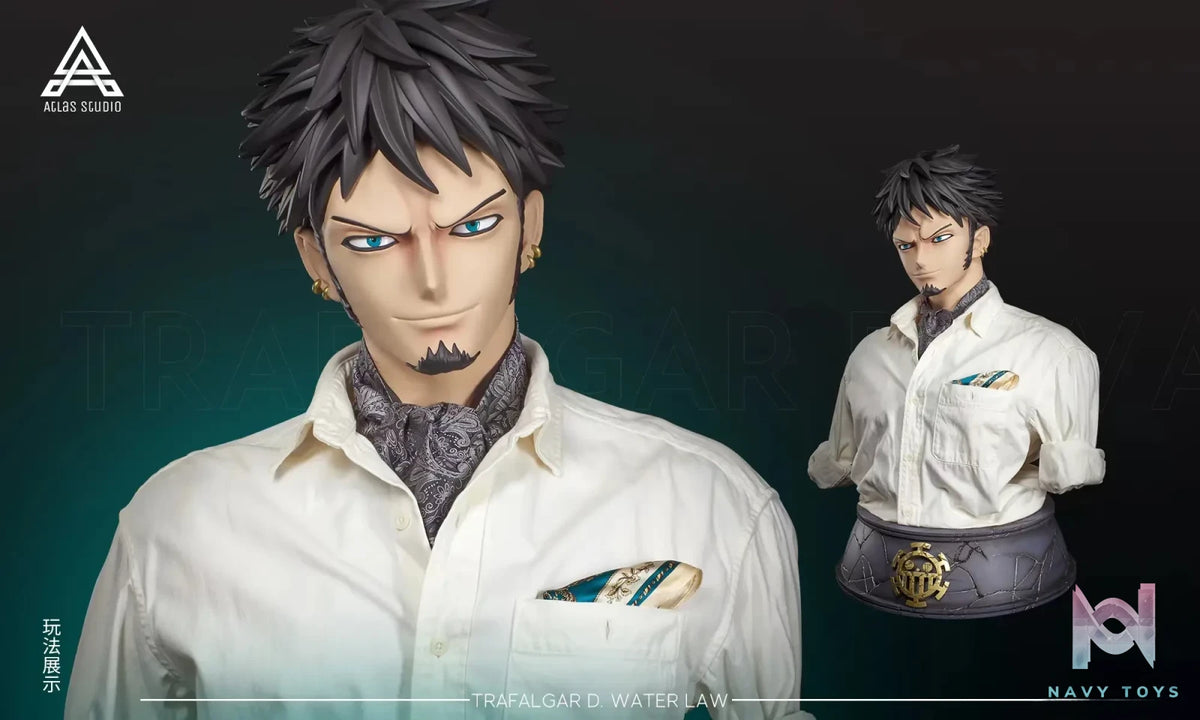 Atlas Studio – One Piece Trafalgar D. Water Law Bust