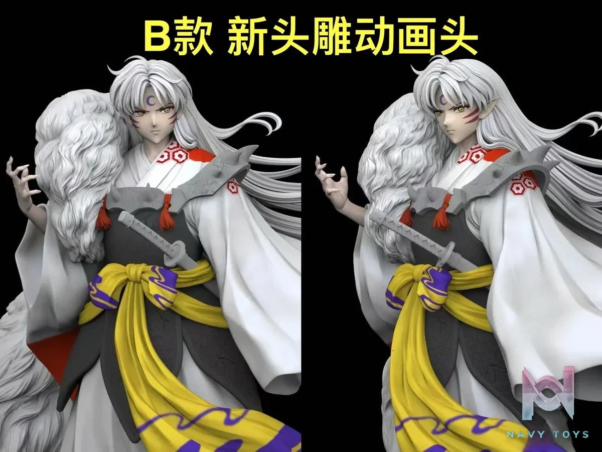 Mimo Studio & Exorcism Studio - Inuyasha Sesshoumaru Statue resin statue Navy Toys anime figure