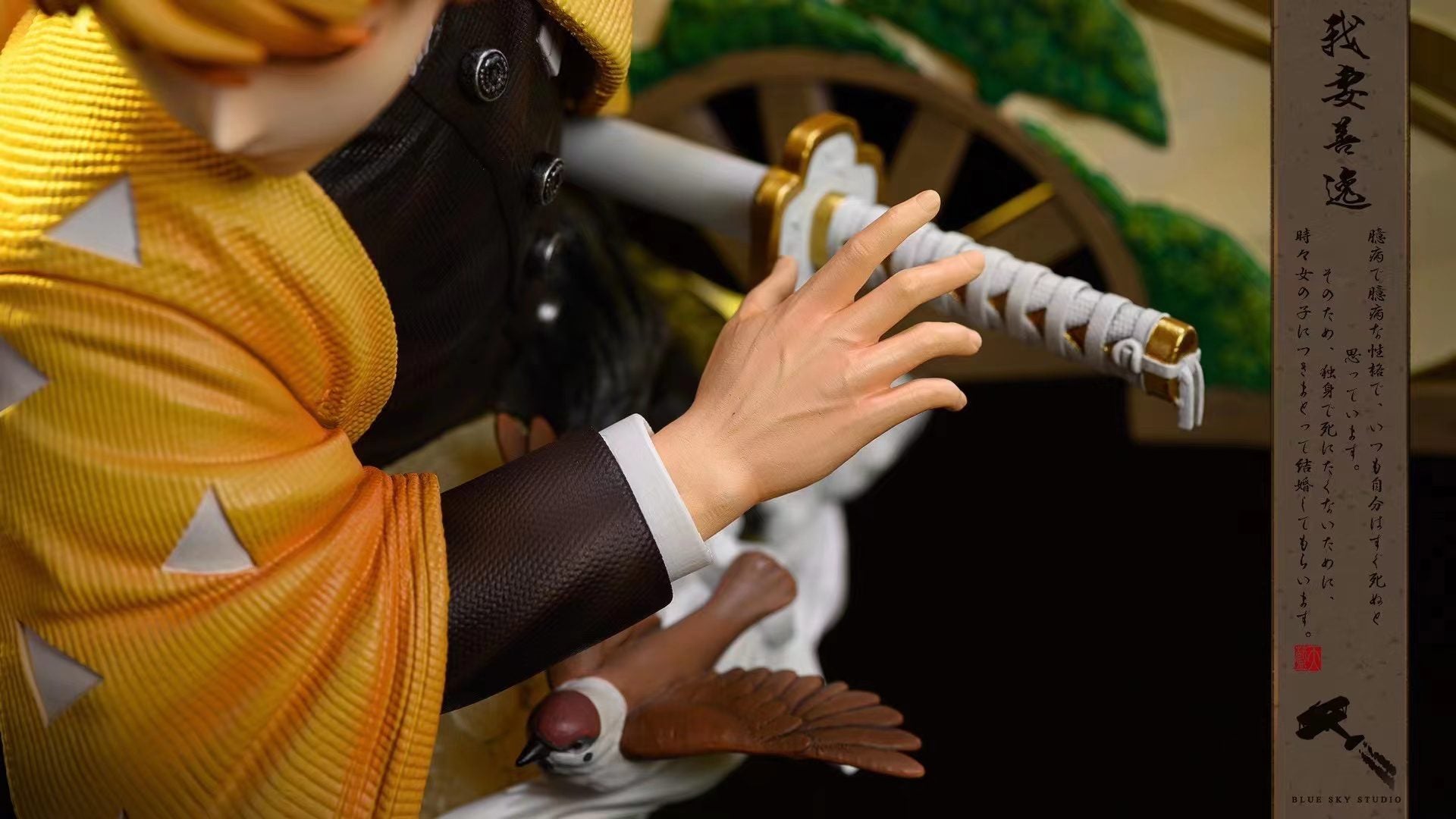 Zenitsu Agatsuma Bust - Blue Sky Studio resin statue blue sky studio anime figure