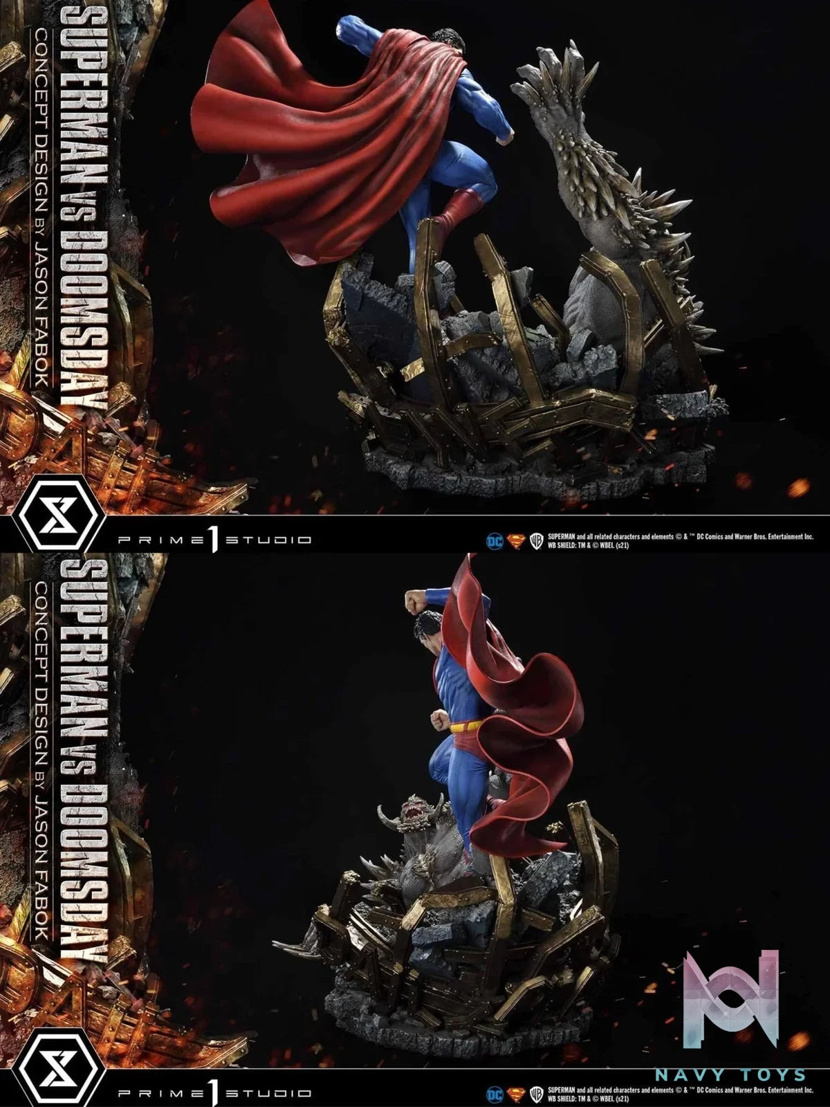 Superman VS Doomsday - Superman - Prime 1 Studio (UMMDC - 05; UMMDC - 05DXS) resin statue Prime 1 Studio anime figure