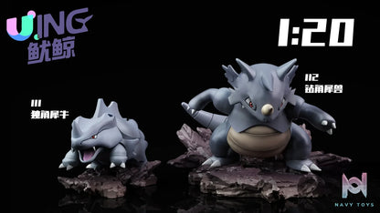 Uing Studio – Pokemon #3 Marill Set #4 Raichu Set #5 Rhydon Set #6 Seel