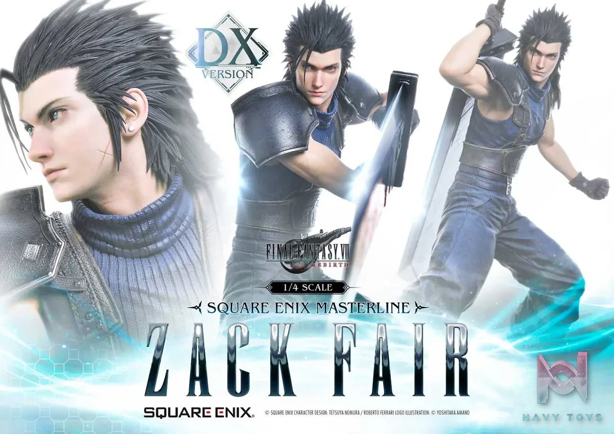 Prime 1 Studio & SQUARE ENIX – SQUARE ENIX MASTERLINE FINAL FANTASY VII REBIRTH 1/4 Scale Zack Fair SEM-09 SEM-09DX (Licensed)