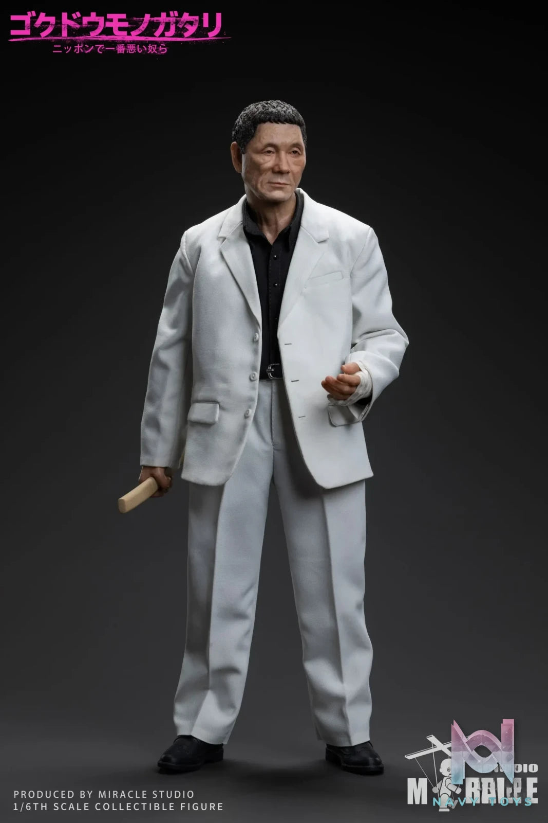 Miracle Studio – Original 1/6 Yakuza Stories TAROU group leader action figure (Licensed)