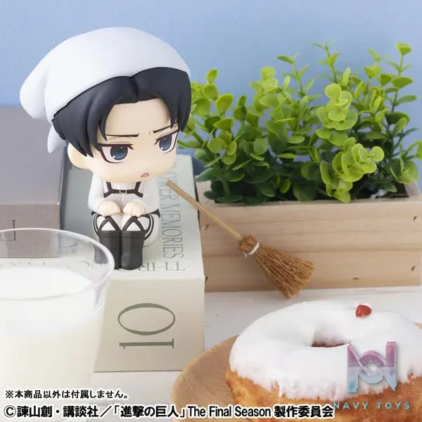 MegaHouse – LookUp Attack on Titan Levi Cleaning Ver. X Mikasa Ackerman Complete Figure (Licensed)