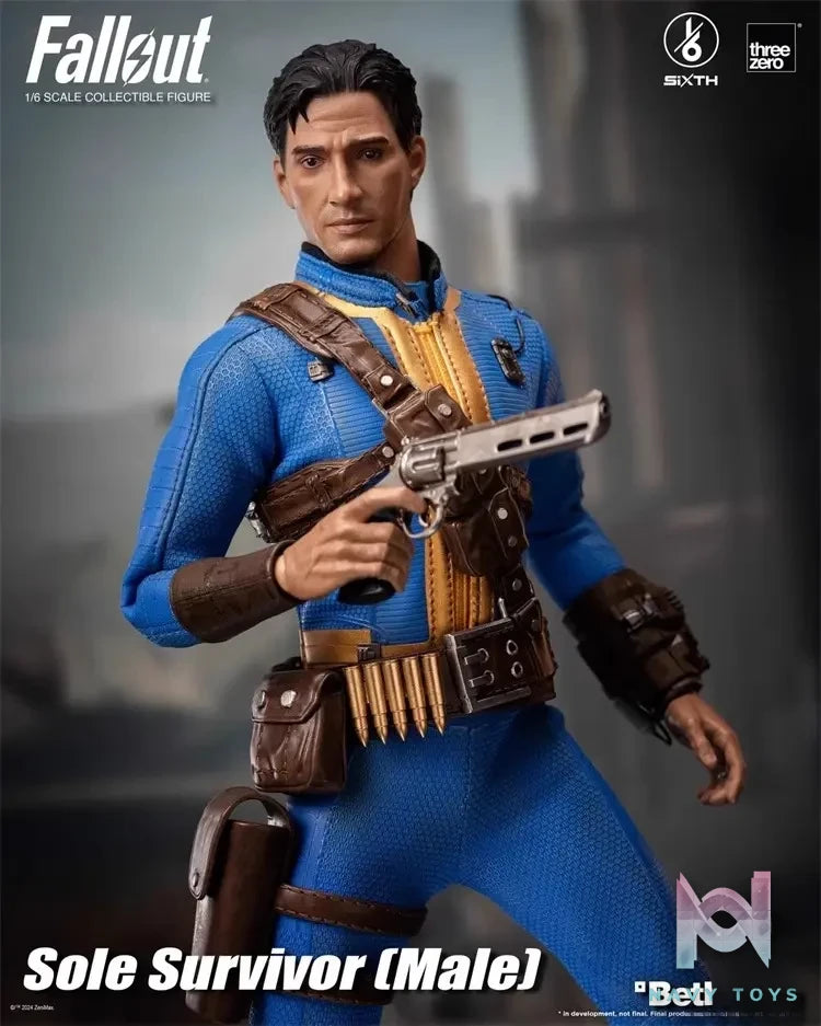 Threezero Studio – Original Fallout Series Sole Survivor Male 3Z05410W0 (Licensed)