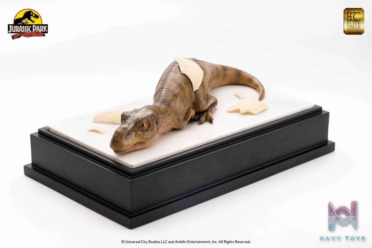 Elite Creature Collectibles (ECC) – Jurassic Park Hatching T-Rex set statue (Licensed)