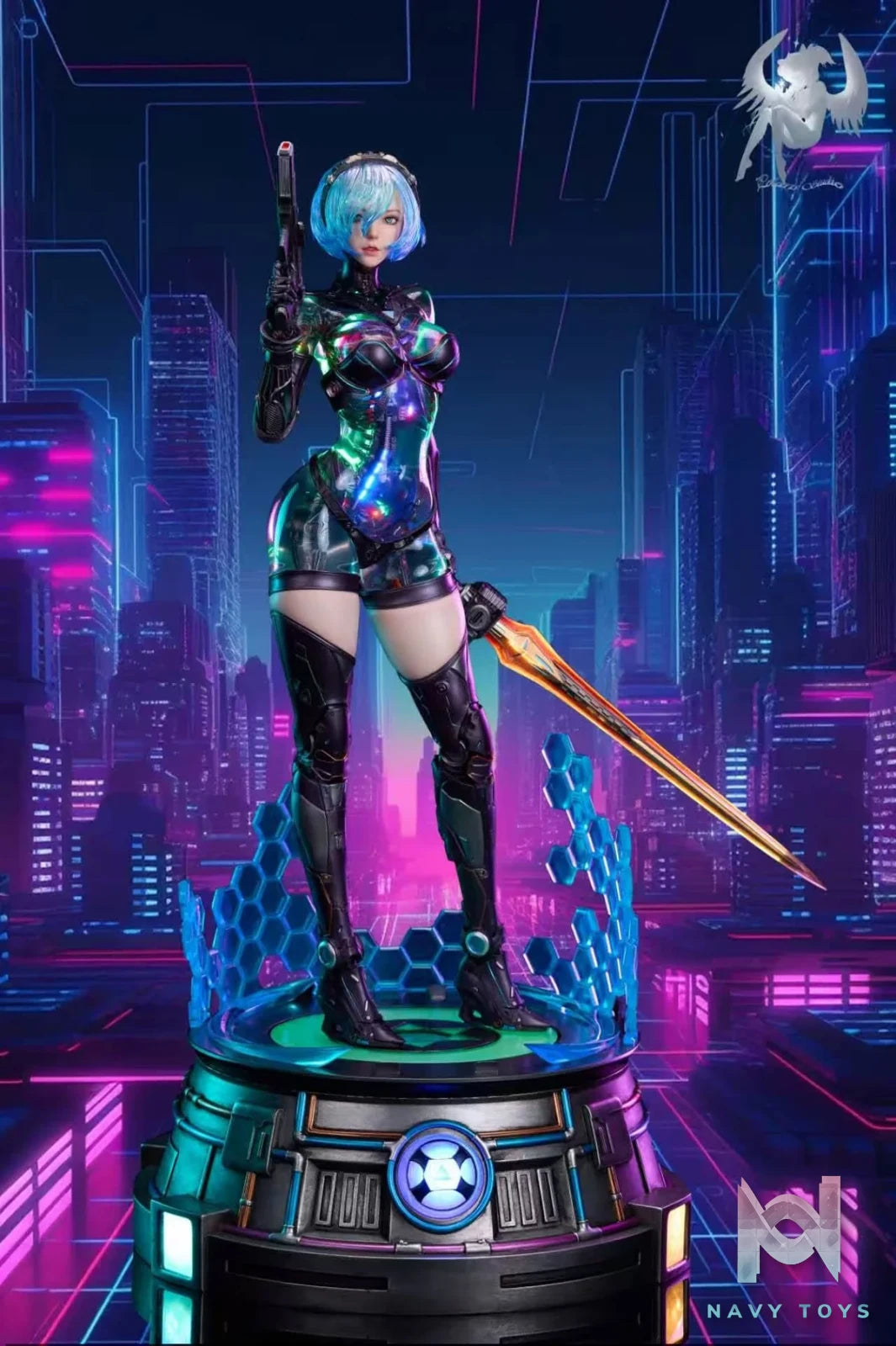 Ex Machina Ling resin statue Polaris Studio anime figure