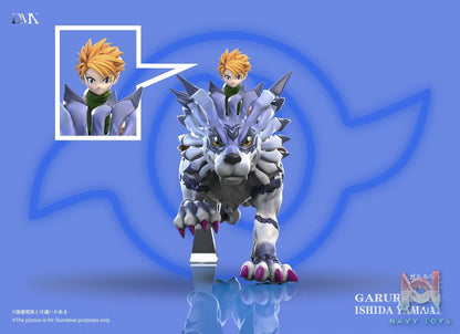 DMX Studio – Digimon Riding Series 7th Series Garurumon & Yamato Ishida