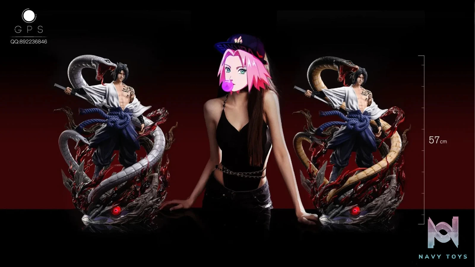 GPS Studio – Naruto Uchiha Sasuke