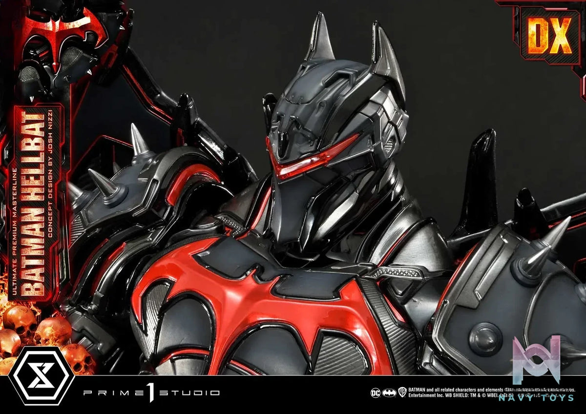 Prime 1 Studio – Ultimate Premium Masterline Batman (Comics) Batman Hellbat Concept Design by Josh Nizzi UPMDC-06 UPMDC-06DX UPMDC-06DXS (Licensed)