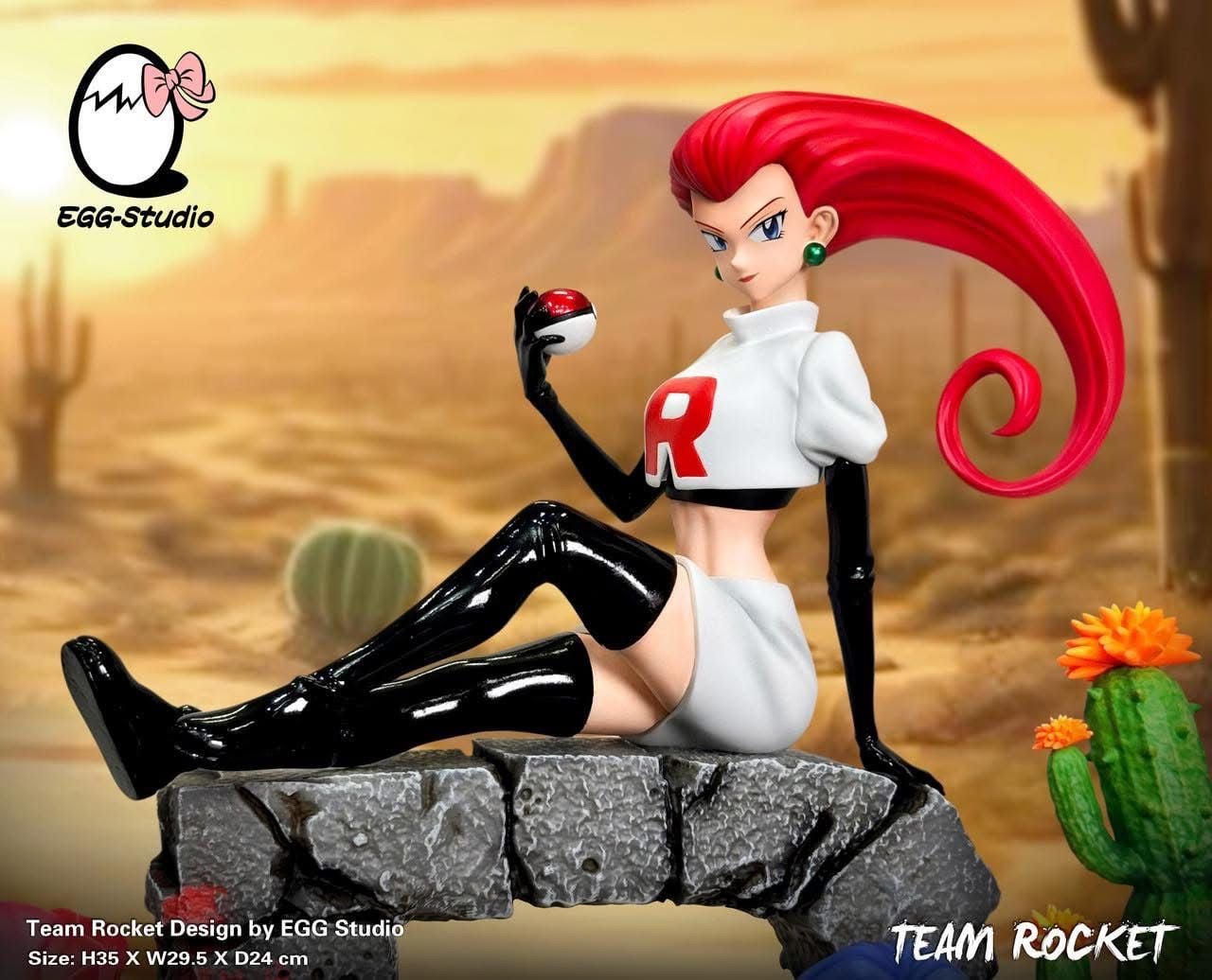 Team Rocket - Pokemon - EGG Studio resin statue egg studio anime figure