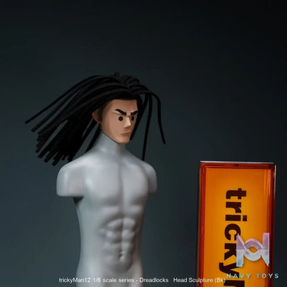 TrickyMan12 – 1/6 scale series -Dreadlocks Head Sculpture FB-10083-1 FB-10083-5 (Licensed)