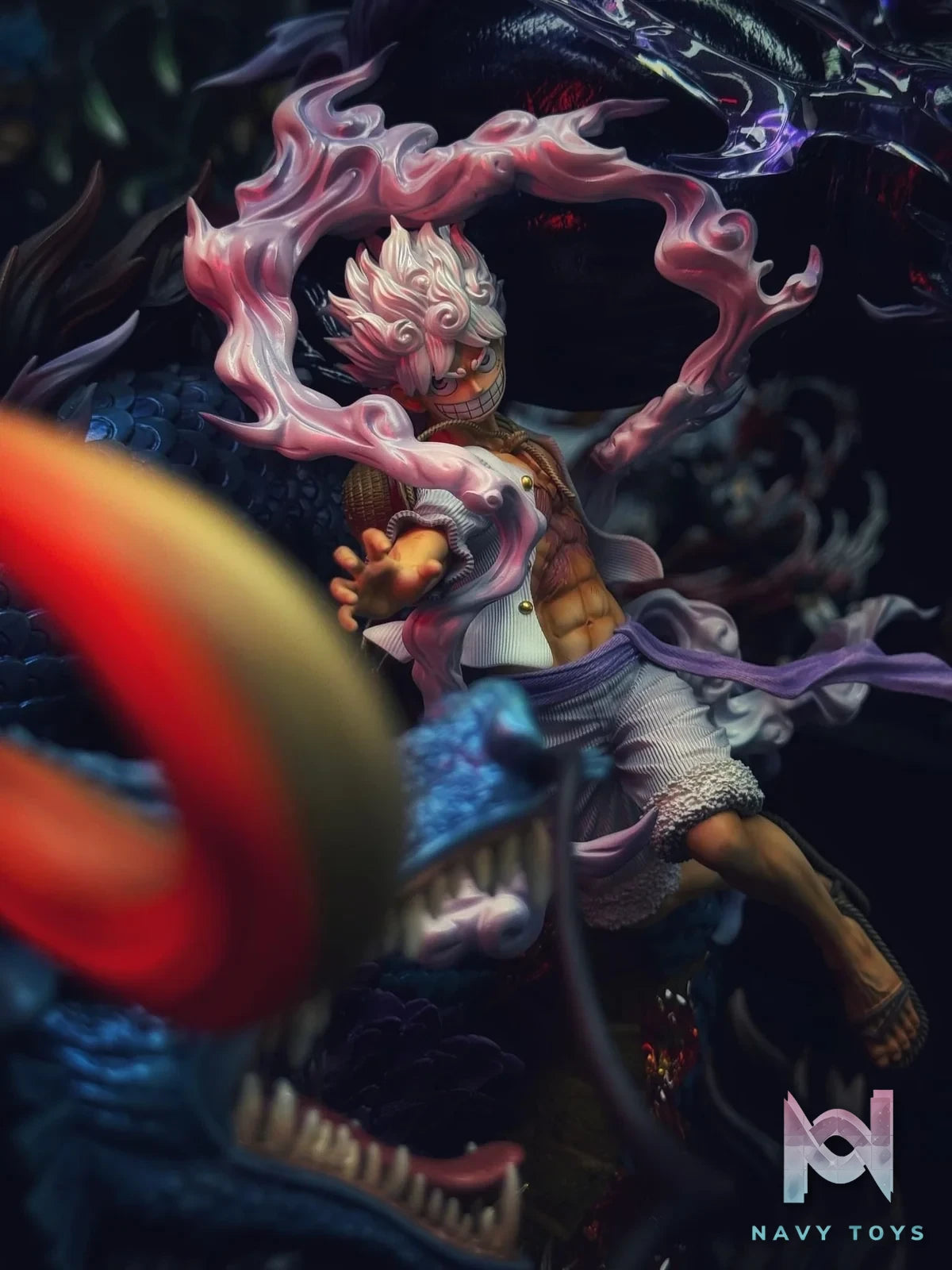 Luffy Nika vs Kaido Dragon - One Piece - OPM Studio resin statue opm studio anime figure