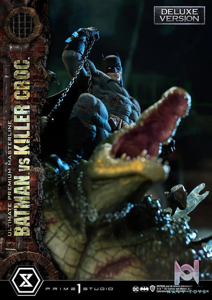 Prime 1 Studio – Ultimate Premium Masterline Batman (Comics) Batman Versus Killer Croc UPMDC-07 UPMDC-07DX UPMDC-07DXS (Licensed)