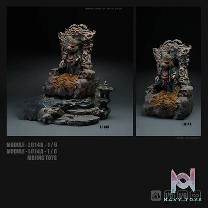 MOjingToys – 1/12 X 1/6 Module Series Water Curtain Cave Diorama Base S009 L014 (Licensed)