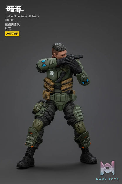 JOYTOY – Stellar Scar Assault Team Gravelgold & Darksilicon & Titanite & Firesulfur & Ghostmanganese JT01871 JT01888 JT01895 JT01901 JT01918 (Licensed)