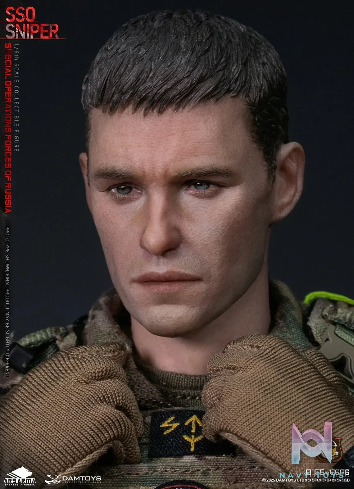 DAMTOYS – 1/6 Scale Russian Federation SSO Special Forces Sniper Item No. 78108 (Licensed)