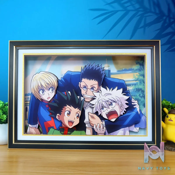 KALA HOME Studio – Hunter x Hunter Multiple Characters #02 3D Decorative Painting Hunter x Hunter