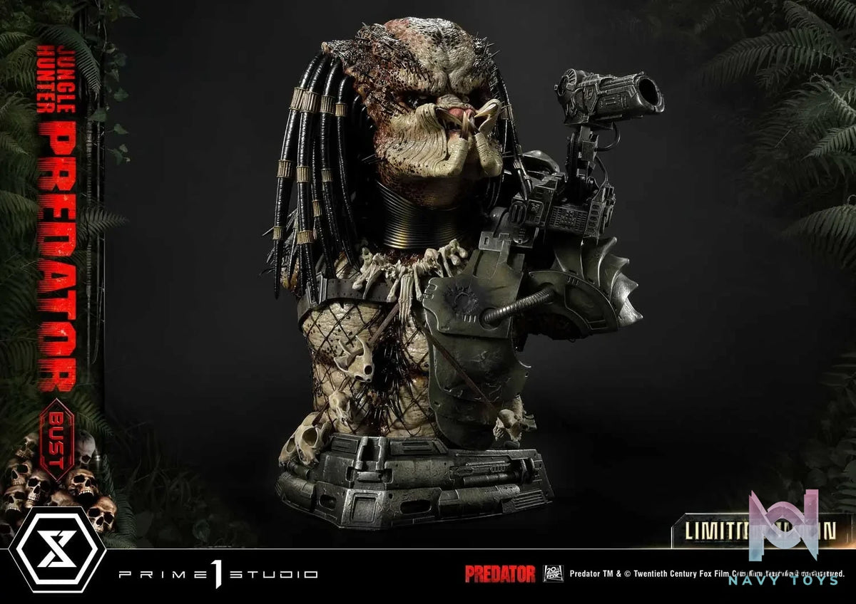 Prime 1 Studio – Premium Bust Predator (Film) Jungle Hunter Predator Limited Version PBPR-04LM (Licensed)