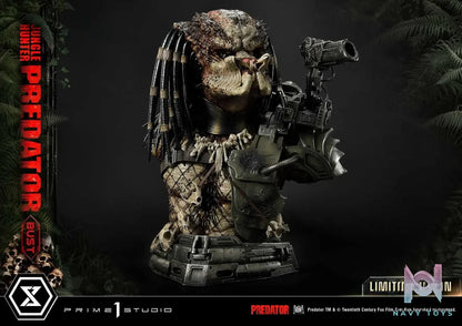 Prime 1 Studio – Premium Bust Predator (Film) Jungle Hunter Predator Limited Version PBPR-04LM (Licensed)