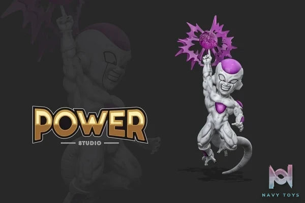 Power Studio - Dragon Ball Frieza in attack resin statue Navy Toys anime figure